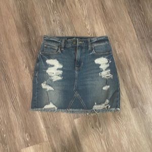 Hollister high rise vintage stretch skirt